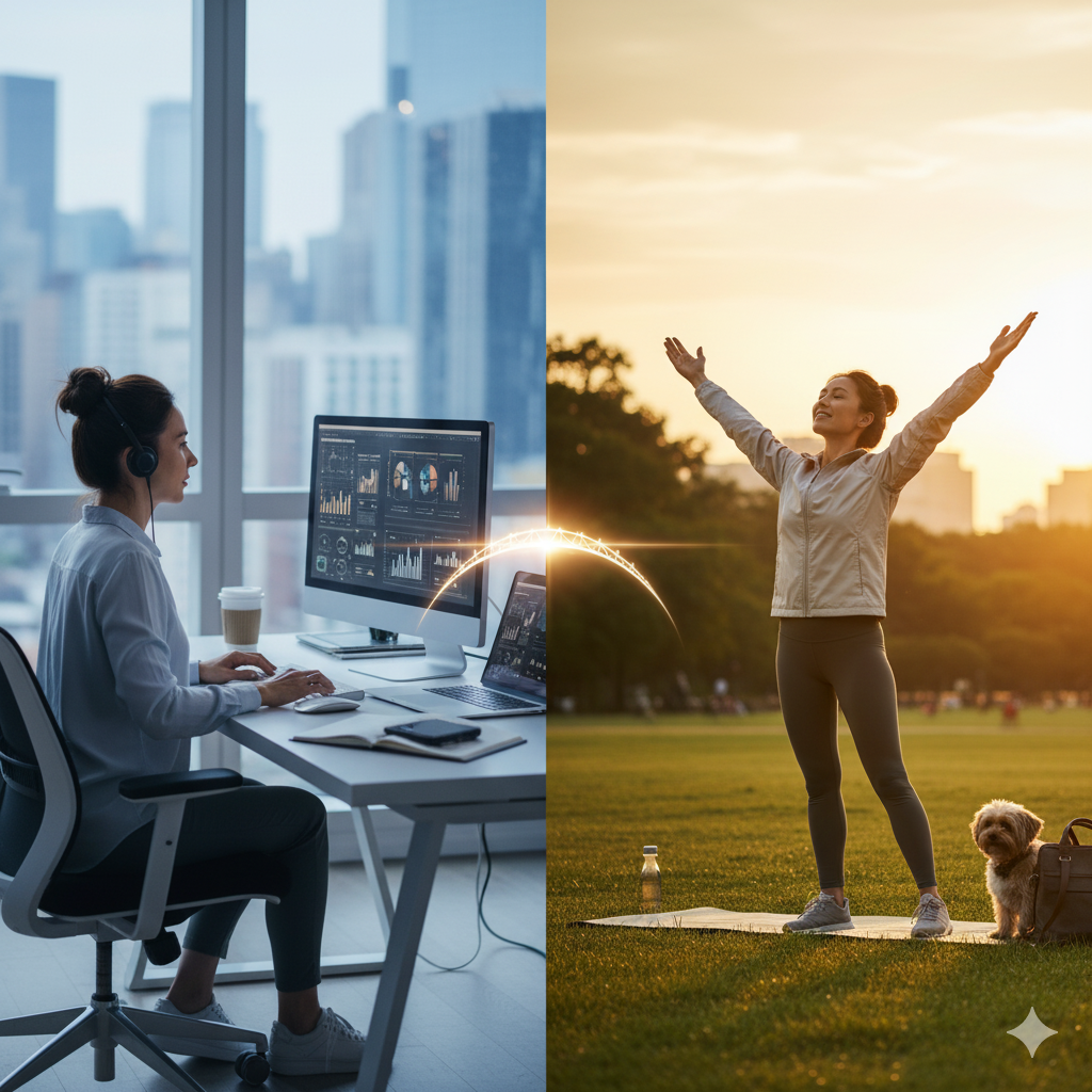 Balanced Lifestyle While Working Full-Time