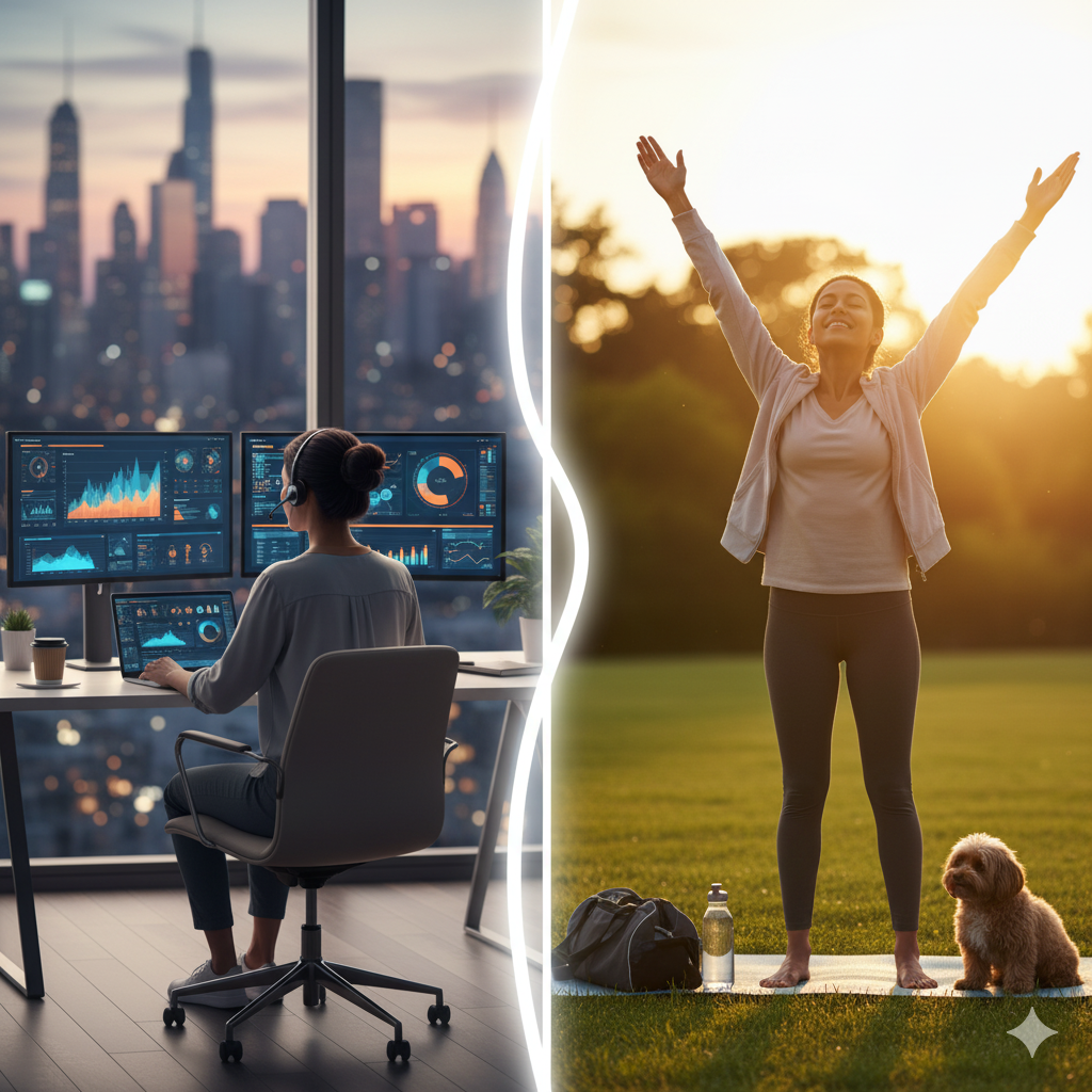 Balanced Lifestyle While Working Full-Time